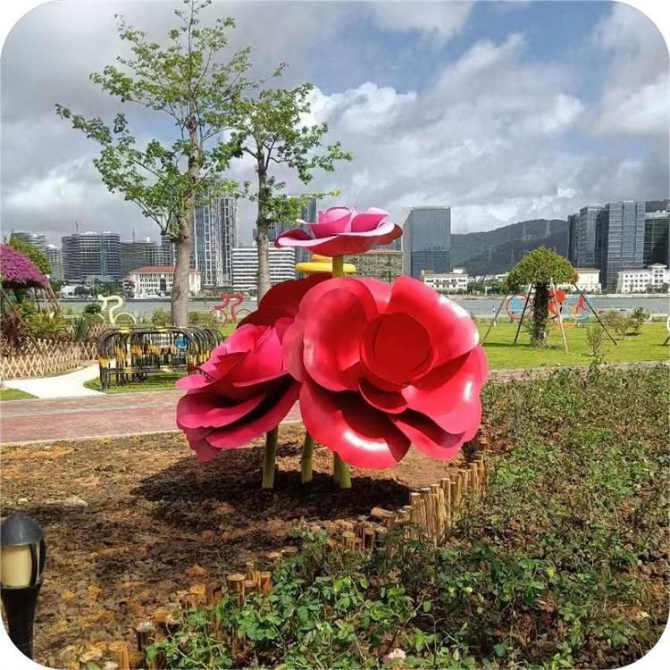 大門口玫瑰雕塑 發(fā)光公園花朵雕塑 仿真雕塑 大門口玫瑰雕塑 發(fā)光公園花朵雕塑 仿真雕塑