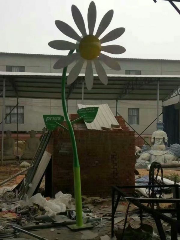 葵花雕塑供需，透雕系列，空間葵花雕塑制造商