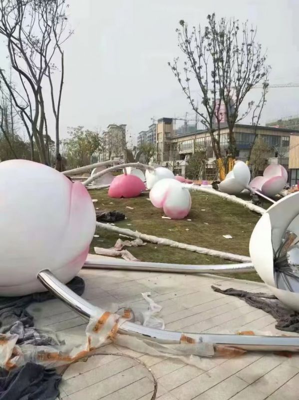 庭院花朵雕塑 城市古銅色雕塑 花卉小品 庭院花朵雕塑 城市古銅色雕塑 花卉小品