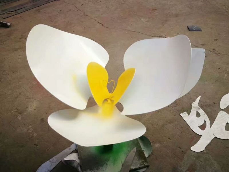 仿真蘭花雕塑 異形噴水玉蘭花雕塑 花卉雕塑 仿真蘭花雕塑 異形噴水玉蘭花雕塑 花卉雕塑