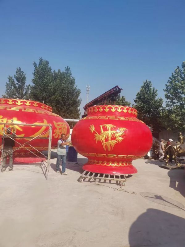 商業(yè)花籃雕塑標(biāo)準(zhǔn)，廣場雕塑，玻璃鋼花籃雕塑底座供給