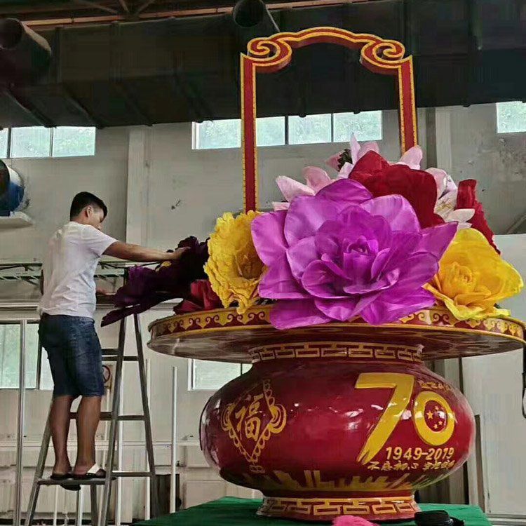 花籃雕塑通用，廣場雕塑，景觀花籃雕塑制作
